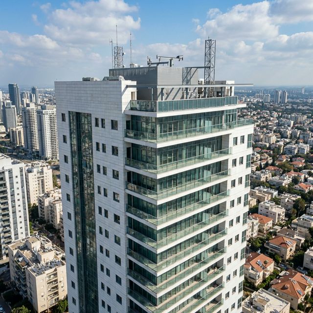 Hi Tower — צילום אווירי